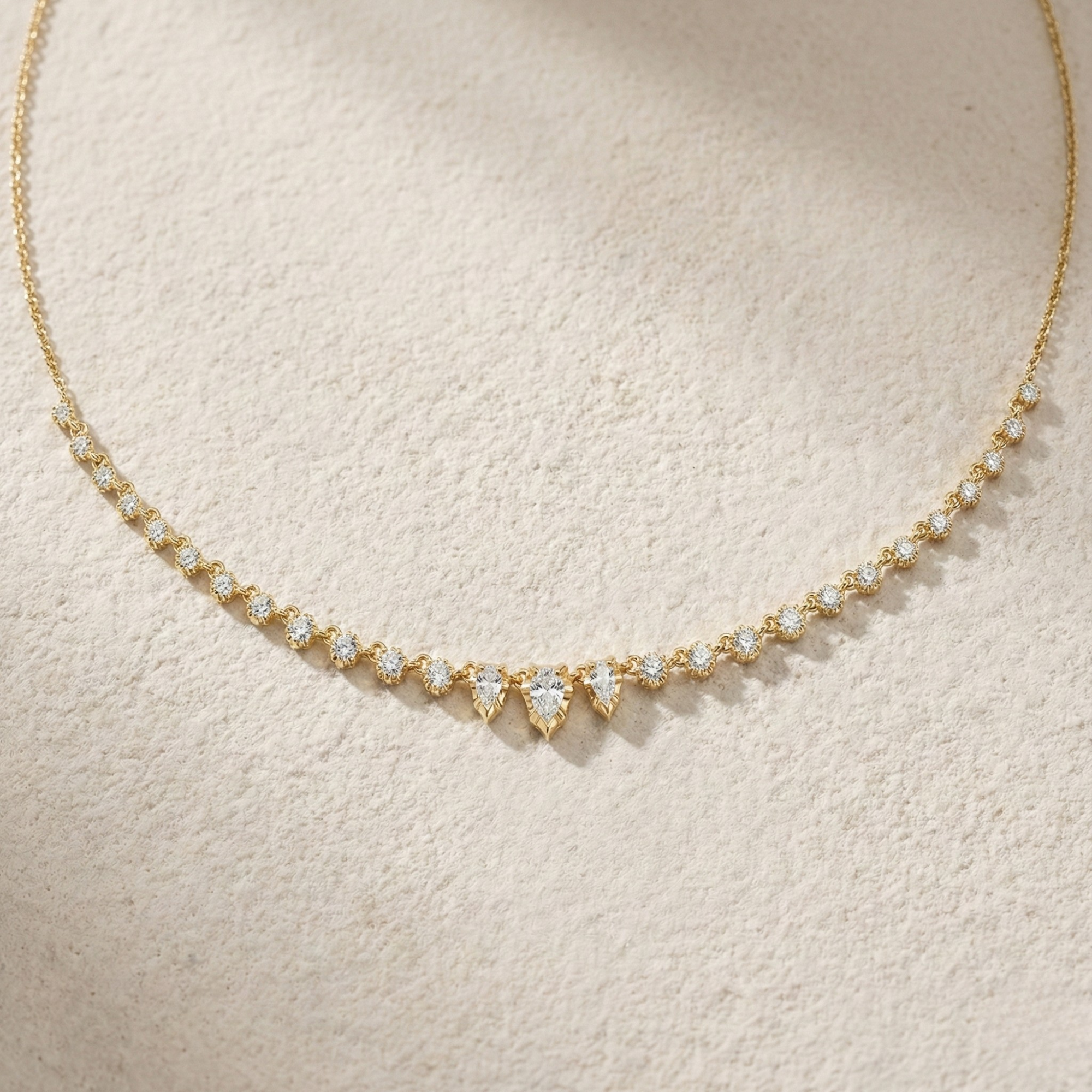 שרשרת מואסנייט Fleurie