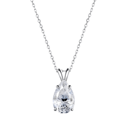 שרשרת טיפה 4 קראט - Makeda Jewelry