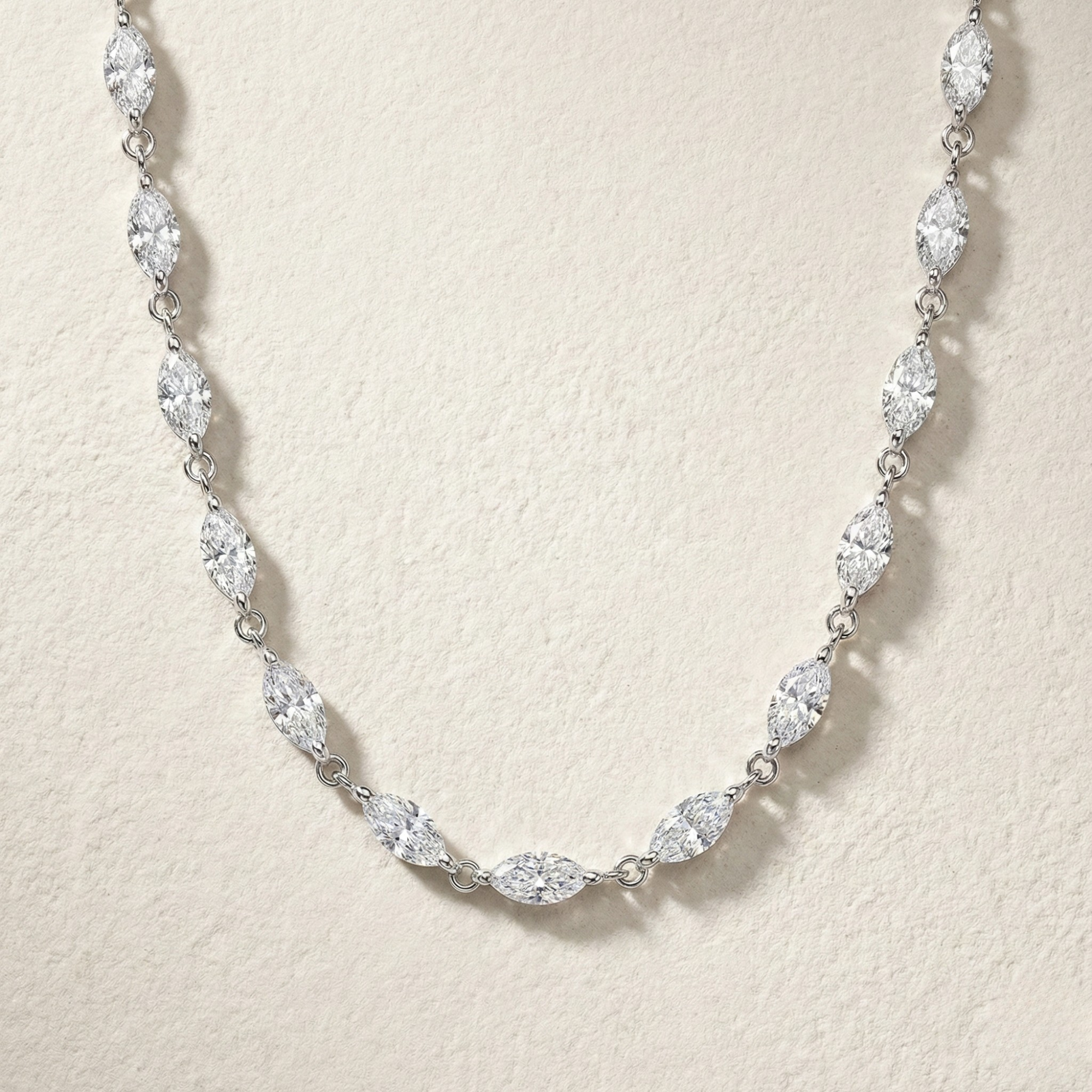 שרשרת טניס מואסנייט מרקיזה