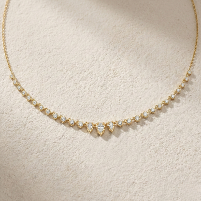 שרשרת מואסנייט Fleurie