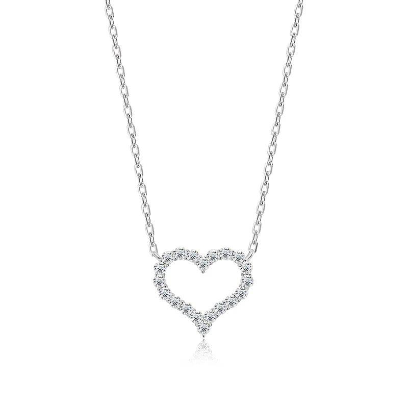 שרשרת לב 1.2 קראט - Makeda Jewelry